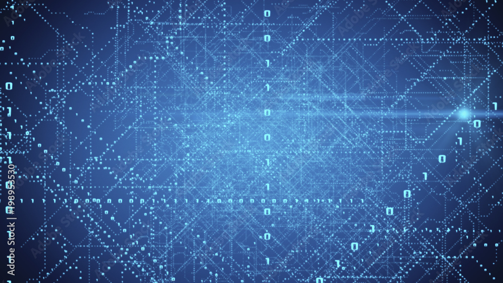Digital Connectivity, Artificial Intelligence And Data Storage Concept. Futuristic Electronic Circuit Board, Conductors And Neural Signals Digital Connectivity, Artificial Intelligence And Data Storage Concept. Futuristic Electronic Circuit Board, Conductors And Neural Signals