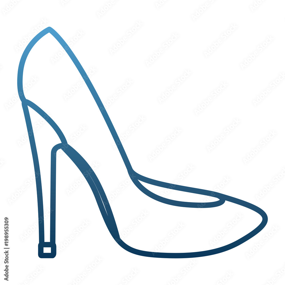 high heel shoe pop art icon high heel shoe pop art icon