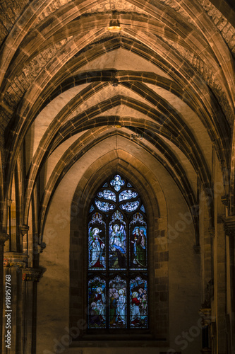 St Giles' Cathedral, also known as the High Kirk of Edinburgh is the principal place of worship of the Church of Scotland in Edinburgh.