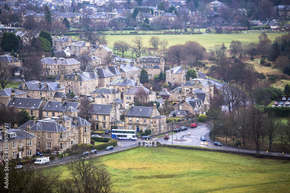 View around Stirling Castle, located in Stirling, is one of the largest