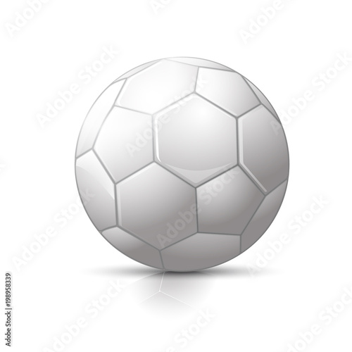Fototapeta Naklejka Na Ścianę i Meble -  Soccer Ball With Classic Design
