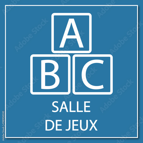 Logo salle de jeux.