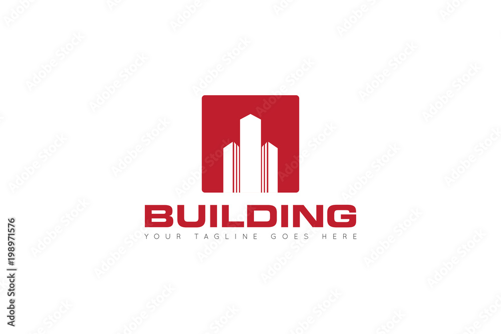 building logo and icon Vector design Template building logo and icon Vector design Template