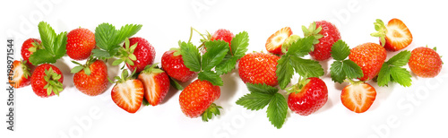 Erdbeeren - Panorama photo