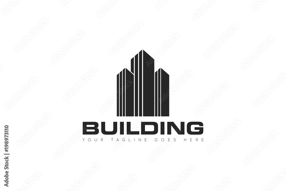building logo and icon Vector design Template building logo and icon Vector design Template