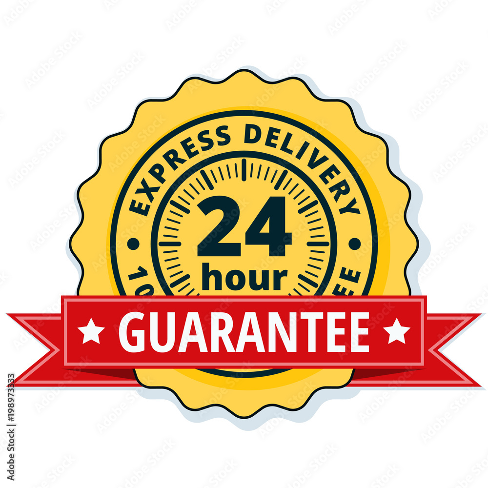 24 Hour Express Delivery illustration 24 Hour Express Delivery illustration