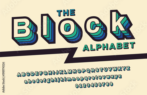 Retro Font 90's, 80's. With VHS effect, Vector abc alphabet
