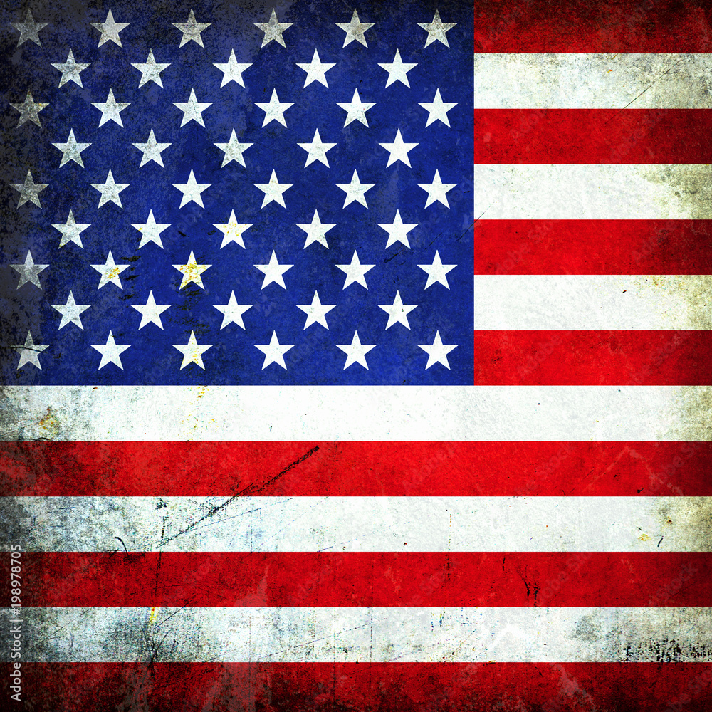 Grunge USA Flag Grunge USA Flag
