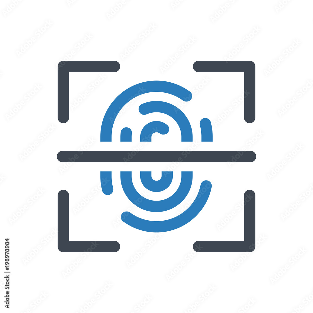 Finger Scan Icon Finger Scan Icon