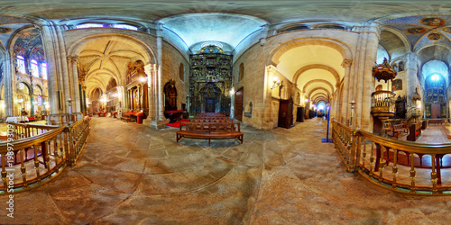 Ambulatory of the cathedral of Santa Maria of Lugo. Gallicia. Spain. photo
