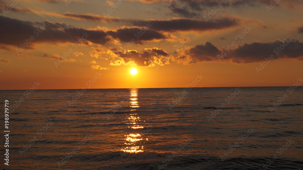Obraz premium zachód slońca
