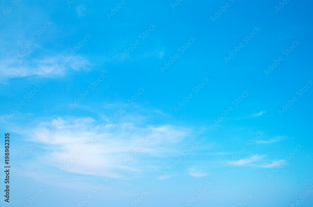 White clouds in blue sky White clouds in blue sky