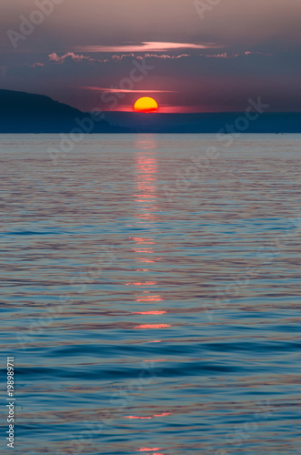 spectacular sunset at lake constance © AK-Snapshot