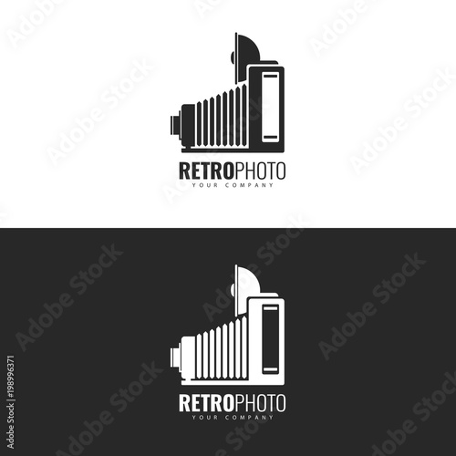 Retro Photo  Studio Logo design.
 photo