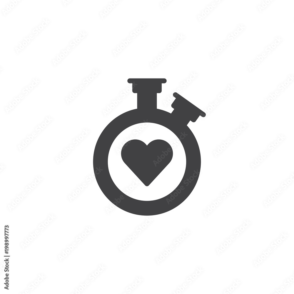 Heart stopwatch vector icon. filled flat sign for mobile concept and web design. Cardio training simple solid icon. Symbol, logo illustration. Pixel perfect vector graphics Heart stopwatch vector icon. filled flat sign for mobile concept and web design. Cardio training simple solid icon. Symbol, logo illustration. Pixel perfect vector graphics