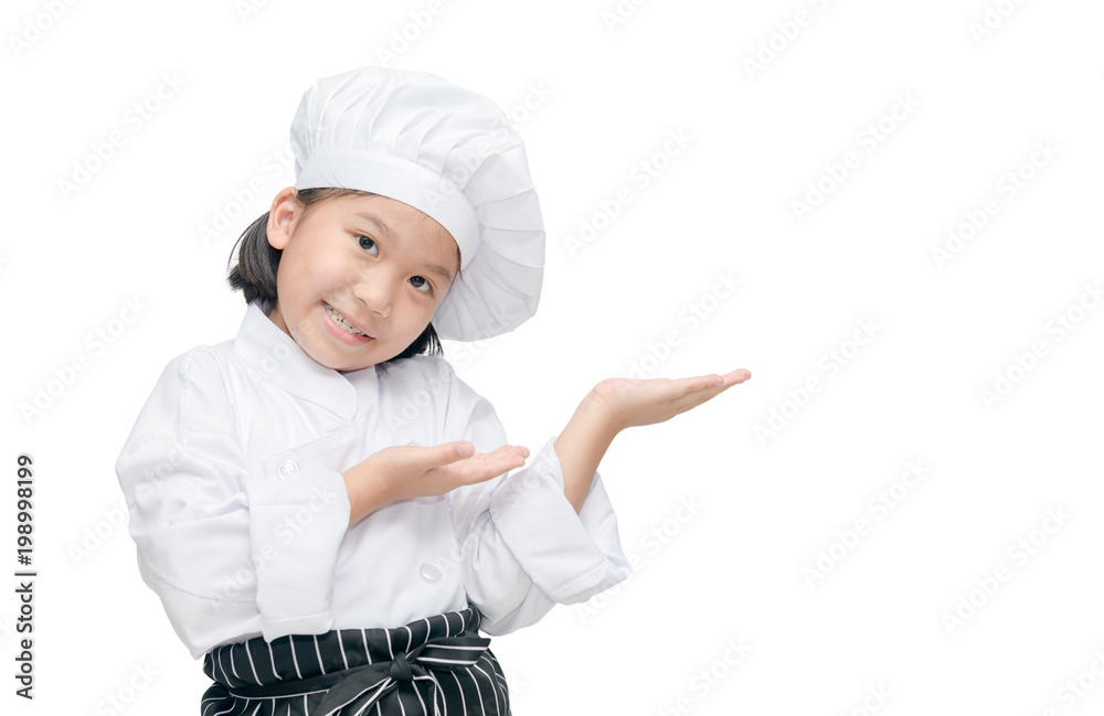 kid chef showing and presenting kid chef showing and presenting