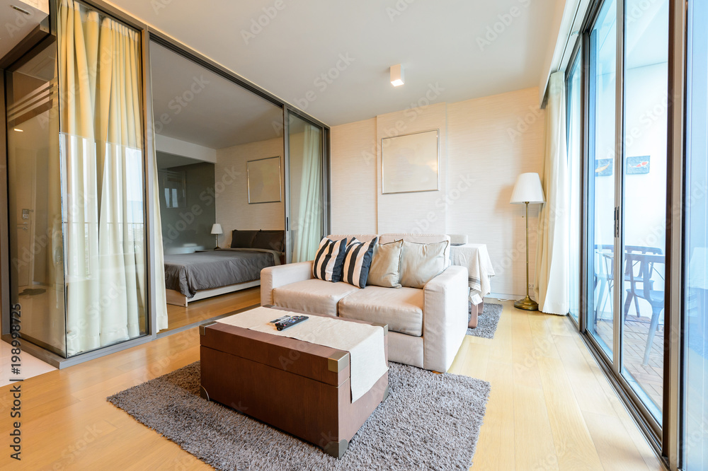 Modern dinning room interior Modern dinning room interior