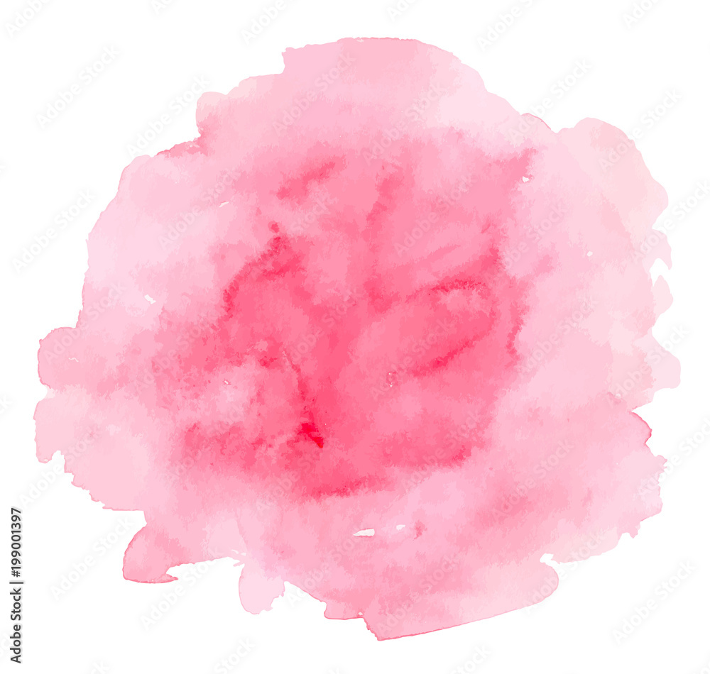 Pink watercolor vector texture