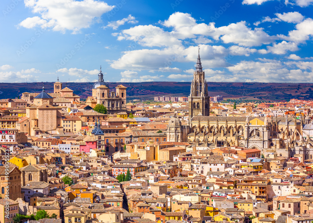 Fototapeta premium Toledo, Spain Skyline