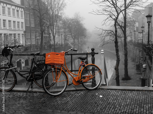 Photography Utrecht Orange Bike