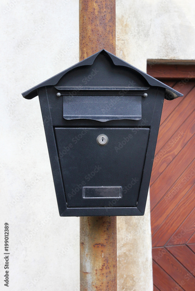 Black letter box