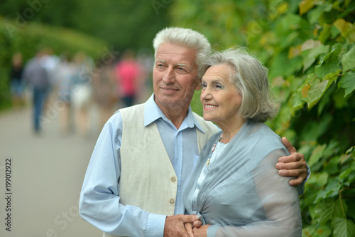  beautiful caucasian senior couple 