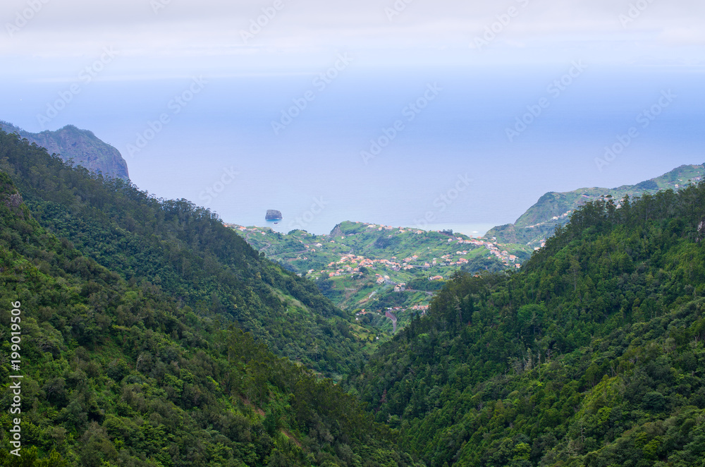 View from Levada da Portela, Madeira, Portugal