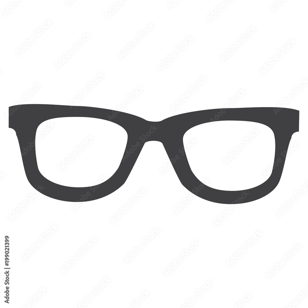 Glasses vector icon Glasses vector icon