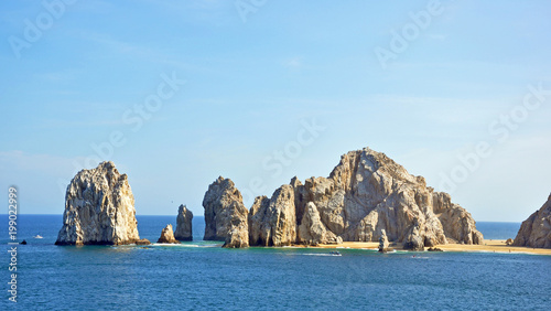 Rock formation in Cabo San Lucas.