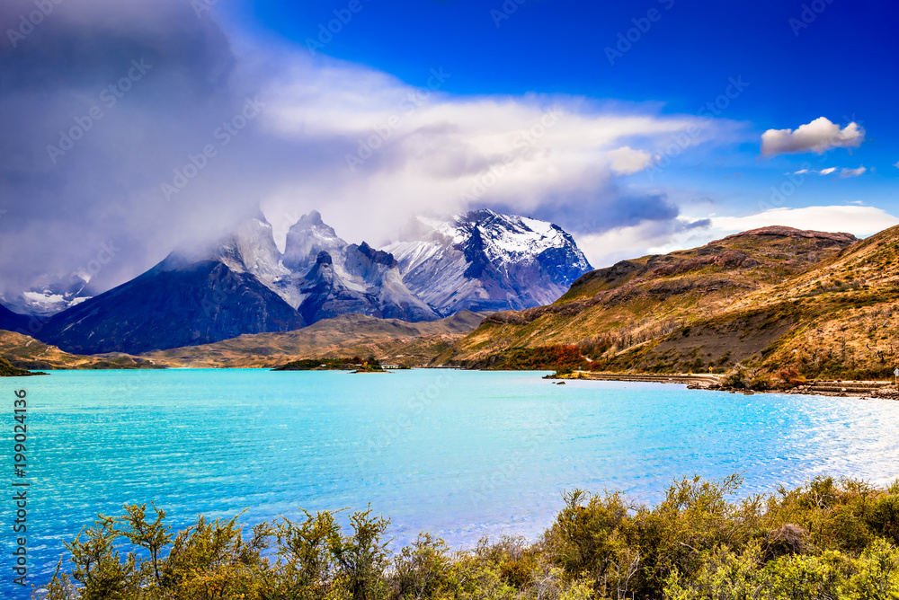 Torres del Paine in Patagonia, Chile - Lago Pehoe