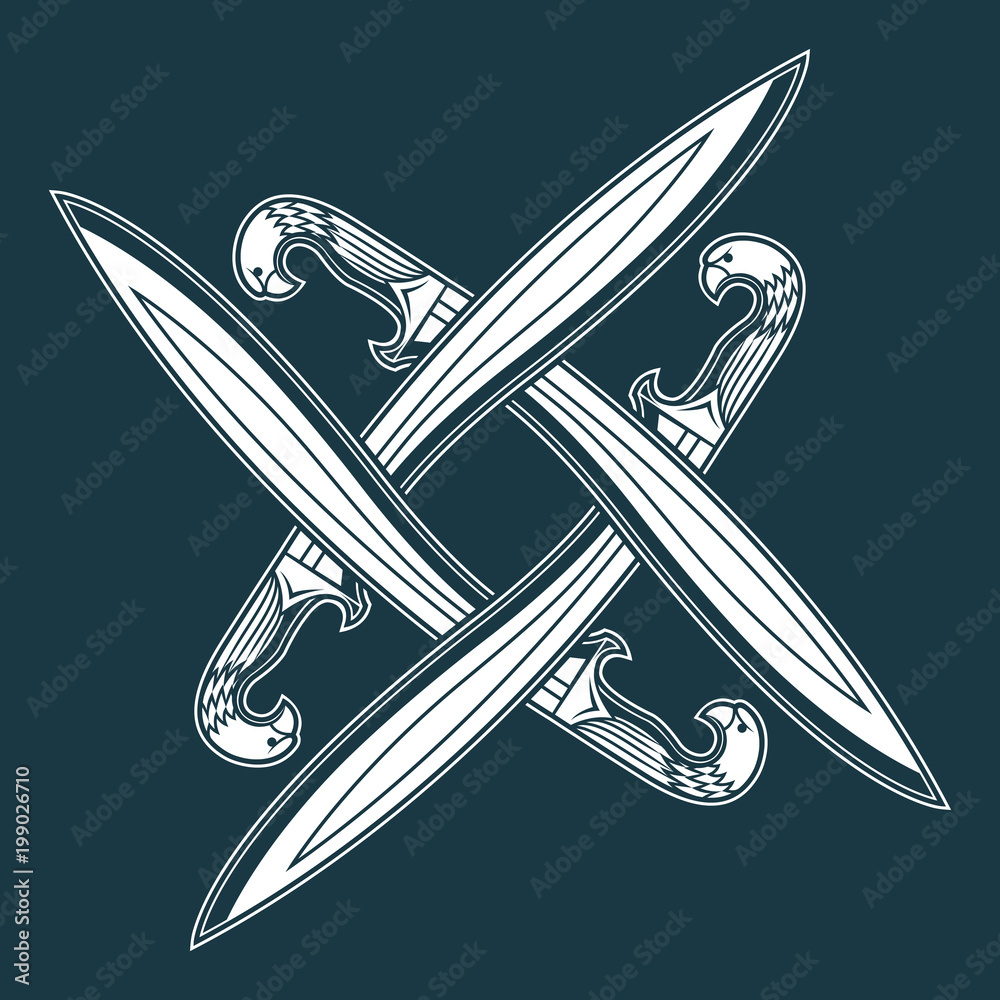 Crossed Swords Vector Images (over 11,000)