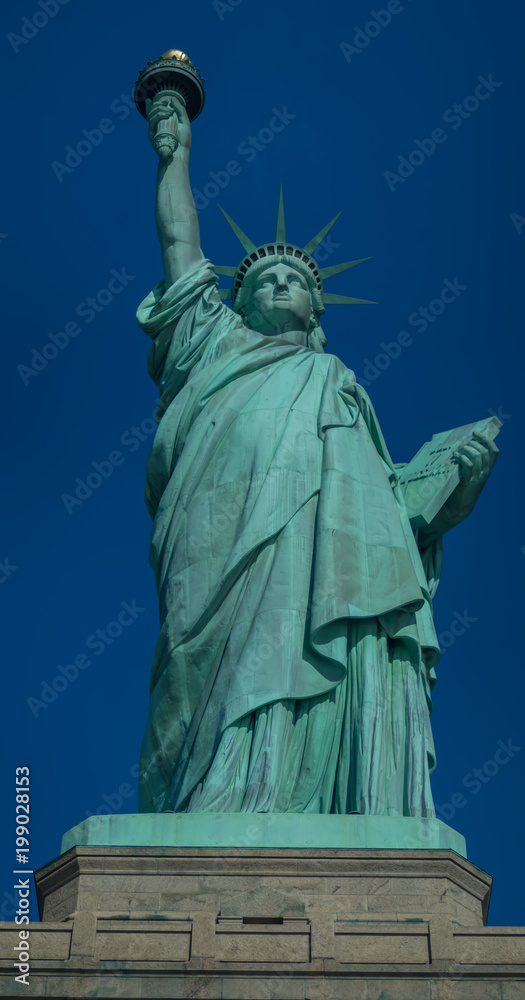 Fototapeta premium Close up statue of Liberty
