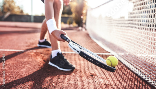 Tennis player. Sport, recreation concept
