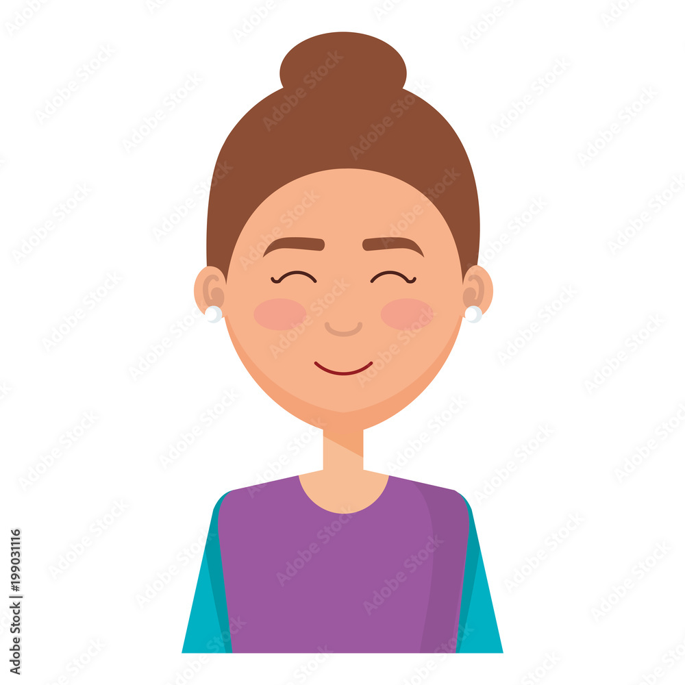 beautiful woman avatar character vector illustration design beautiful woman avatar character vector illustration design