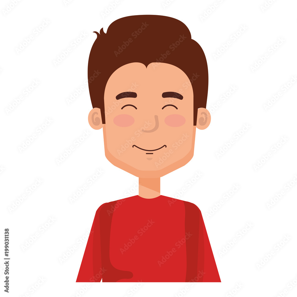 young man avatar character vector illustration design young man avatar character vector illustration design