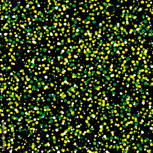 Seamless Splash Patterns in green tones