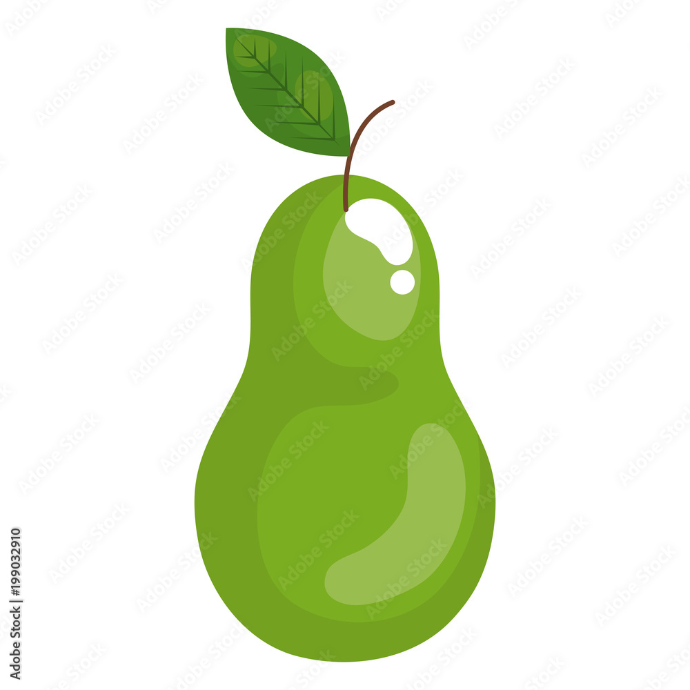 fresh pear fruit icon vector illustration design fresh pear fruit icon vector illustration design