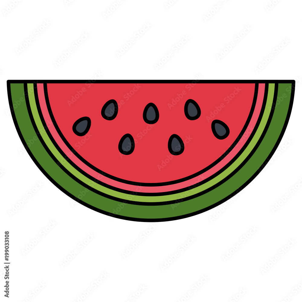 fresh watermelon fruit icon vector illustration design fresh watermelon fruit icon vector illustration design