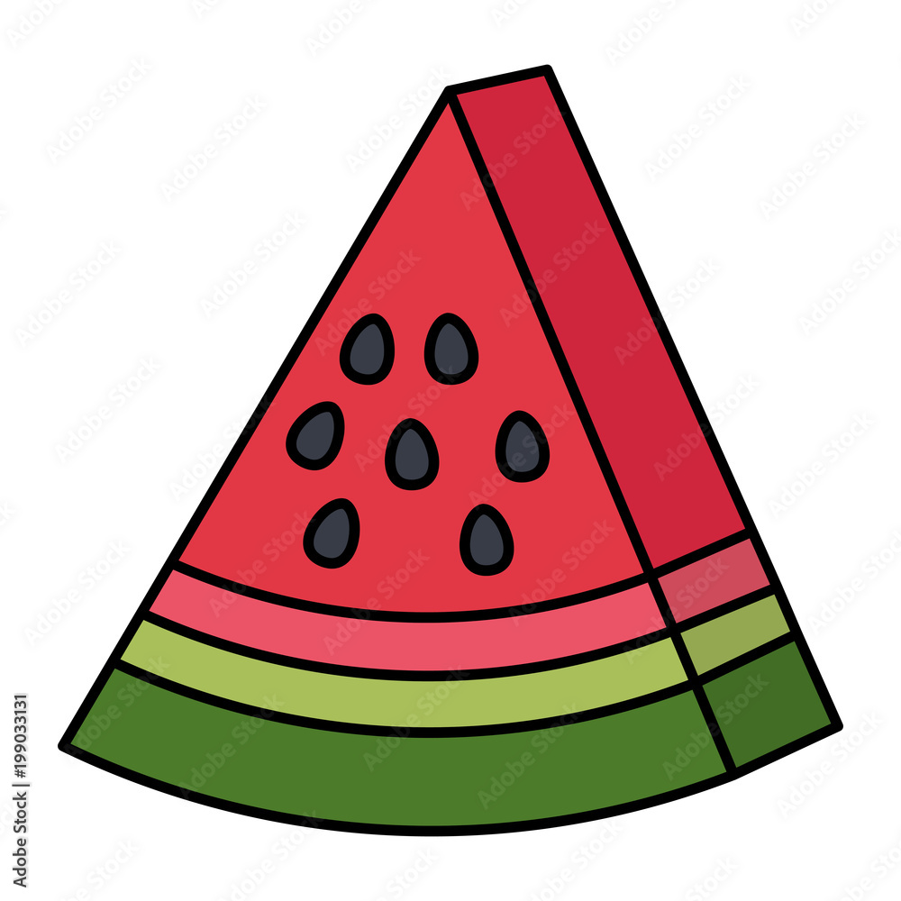 fresh watermelon fruit icon vector illustration design fresh watermelon fruit icon vector illustration design