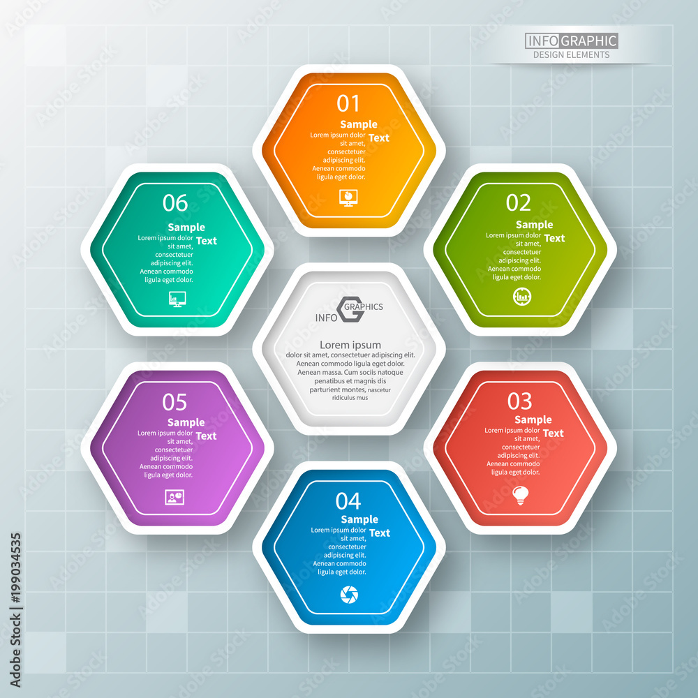 Abstract 3D Paper Infographics Abstract 3D Paper Infographics