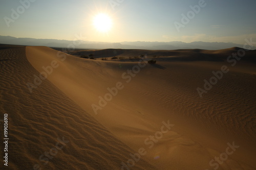 Death Valley Sunset at the Mesquite Flat Sand Dunes