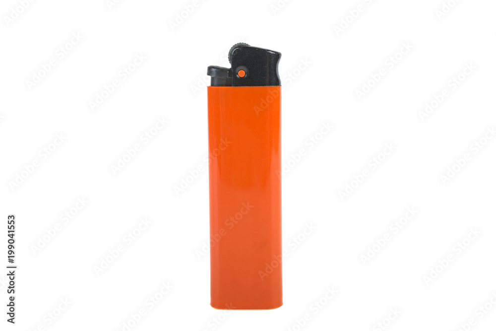 lighter orange isolated on white background lighter orange isolated on white background