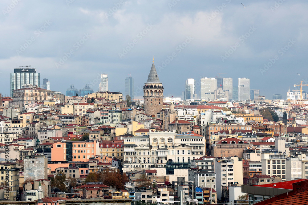Roof of Istanbul, Valide Han, Turkey