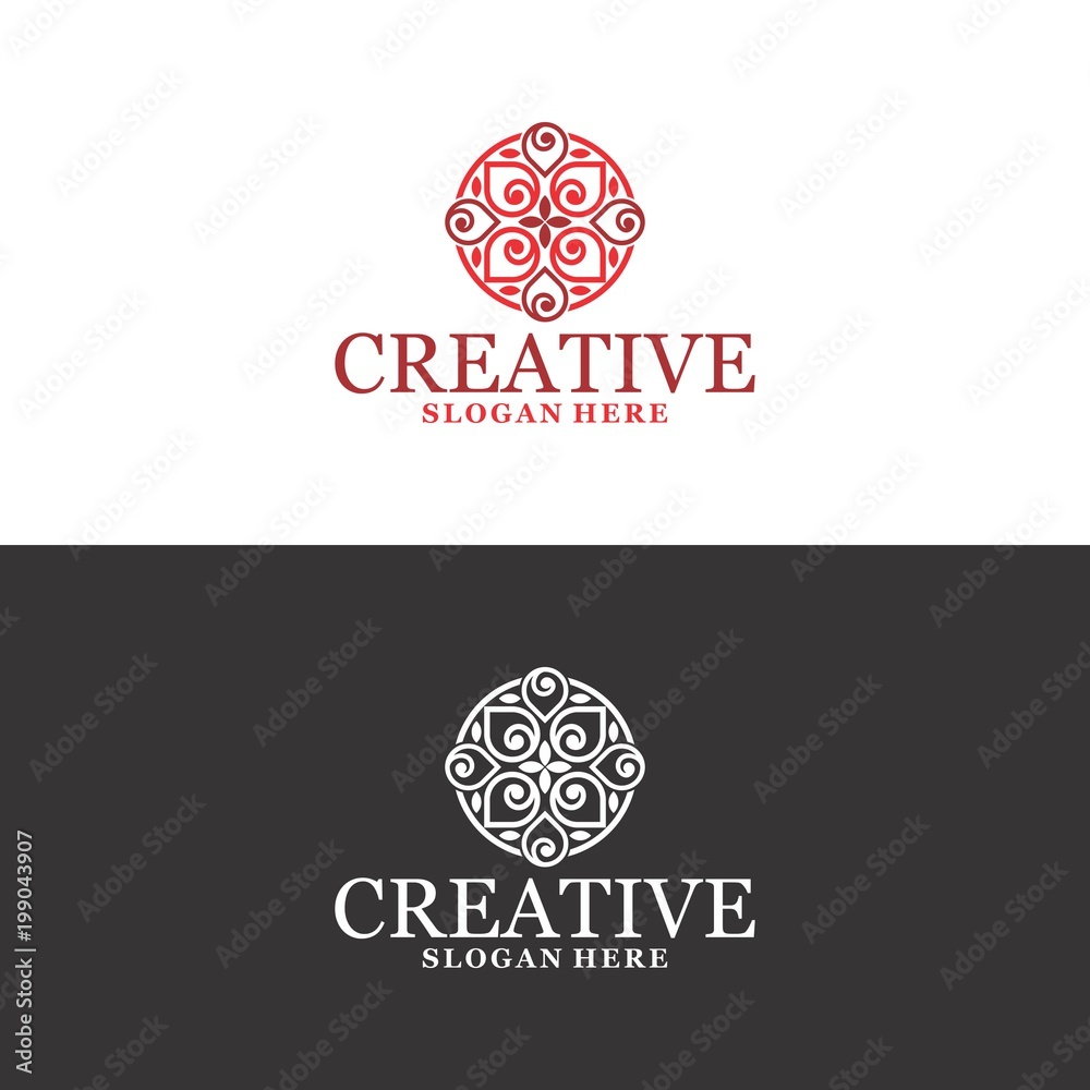 Fototapeta premium Creative logo in vetor