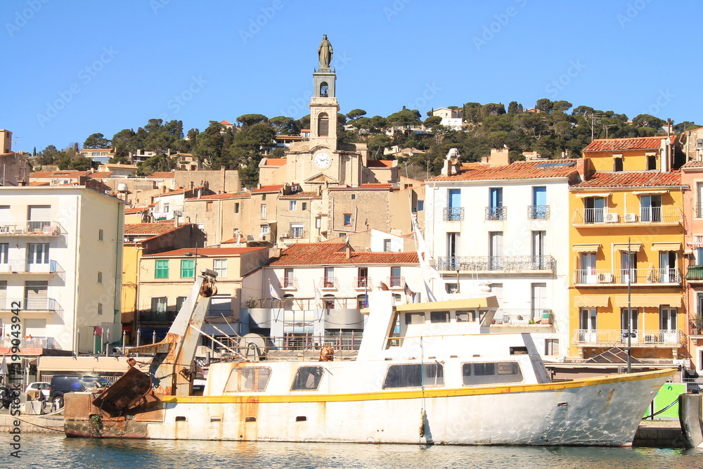 Sète, ville maritime dans l'Hérault, Occitanie