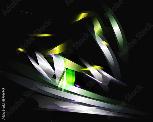 Abstract background composed of simple elements