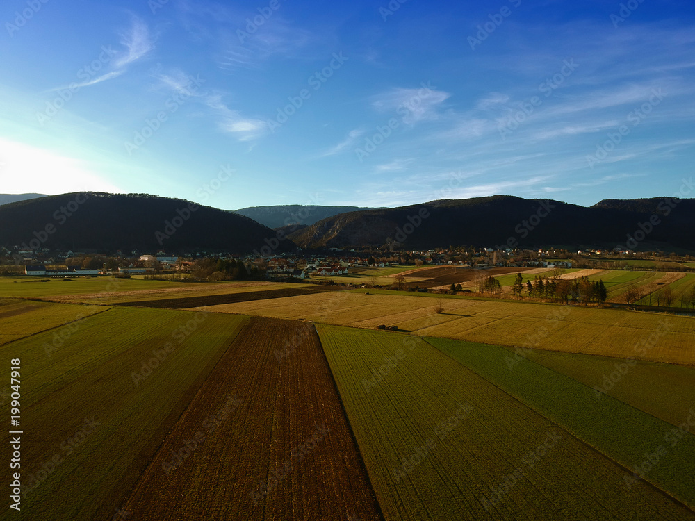 Drohnen Panorama Österreich