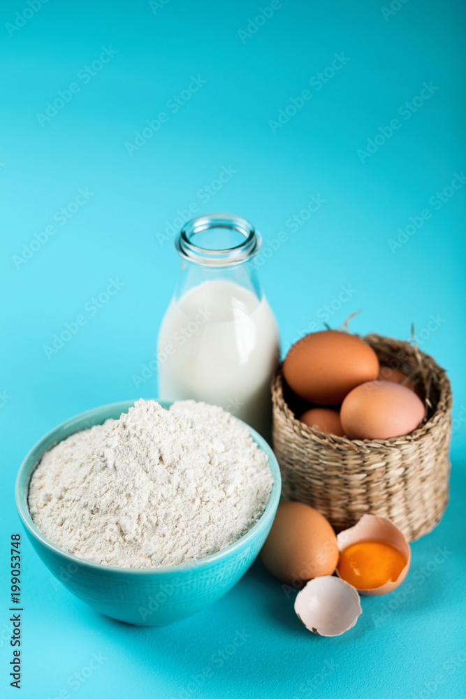 Basic baking ingredients Basic baking ingredients