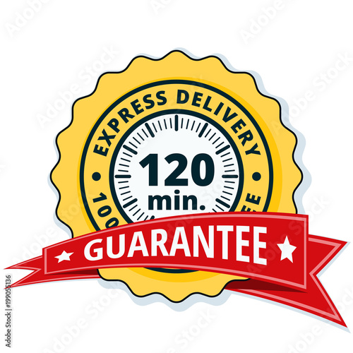 120 minutes Express Delivery illustration
