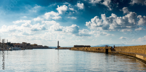 Chania s Coastline  Crete  Greece